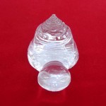 Lab Tested 44.000 Gram Natural Crystal Shree Yantra on Tortoise | Sphatik Shri Yantra | Shree Maha Laxmi Yantra